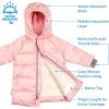 JAN & JUL Insulated Winter Coat, Sherpa Lined Cozy Jacket for Kids(Snow Bunny)