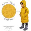 JAN & JUL Insulated Winter Coat, Sherpa Lined Cozy Jacket for Kids(Winter Bear)