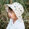 JAN & JUL Kids’ Adjustable Cotton Xplorer Sun Hat 50+ UPF(Bear Camp)