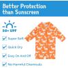 JAN & JUL Long Sleeve 1-pc UV Jumpsuit Rash Guard (Baby, Toddler)(Crabby Crab)