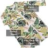 JAN & JUL Long Sleeve 1-pc UV Jumpsuit Rash Guard (Baby, Toddler)(Green Tropical)