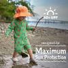 JAN & JUL Long Sleeve 1-pc UV Jumpsuit Rash Guard (Baby, Toddler)(Pineapple Party)