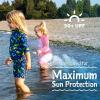 JAN & JUL Long Sleeve 2-pc UV Swim-Suit Set with Shorts (Baby, Toddler, Kids)(Dinoland)