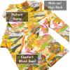 JAN & JUL Long Sleeve 2-pc UV Swim-Suit Set with Shorts (Baby, Toddler, Kids)(Jungle Friends)