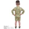 JAN & JUL Long Sleeve 2-pc UV Swim-Suit Set with Shorts (Baby, Toddler, Kids)(Jungle Safari)
