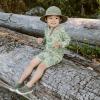 JAN & JUL Long Sleeve 2-pc UV Swim-Suit Set with Shorts (Baby, Toddler, Kids)(Jungle Safari)