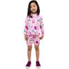 JAN & JUL Long Sleeve 2-pc UV Swim-Suit Set with Shorts (Baby, Toddler, Kids)(Pink Mermaid)
