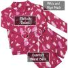 JAN & JUL Long Sleeve 2-pc UV Swim-Suit Set with Shorts (Baby, Toddler, Kids)(Pink Petal)