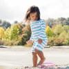 JAN & JUL Long Sleeve 2-pc UV Swim-Suit Set with Shorts (Baby, Toddler, Kids)(Waterplay)