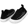 JAN & JUL Machine Washable Knit Shoes | Breathable Light-Weight Sneakers (Baby/Toddler/Little Kid)(Breeze Knit Shoes: Black)