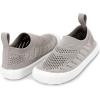JAN & JUL Machine Washable Knit Shoes | Breathable Light-Weight Sneakers (Baby/Toddler/Little Kid)(Breeze Knit Shoes: Driftwood)