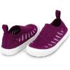 JAN & JUL Machine Washable Knit Shoes | Breathable Light-Weight Sneakers (Baby/Toddler/Little Kid)(Breeze Knit Shoes: Orchid)