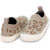 JAN & JUL Machine Washable Knit Shoes | Breathable Light-Weight Sneakers (Baby/Toddler/Little Kid)(Graphic Knit Shoes: Leopard)