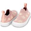 JAN & JUL Machine Washable Knit Shoes | Breathable Light-Weight Sneakers (Baby/Toddler/Little Kid)(Graphic Knit Shoes: Starfish)