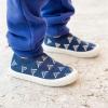 JAN & JUL Machine Washable Knit Shoes | Breathable Light-Weight Sneakers (Baby/Toddler/Little Kid)(Graphic Knit Shoes: Summer Camp)