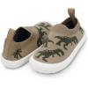 JAN & JUL Machine Washable Knit Shoes | Breathable Light-Weight Sneakers (Baby/Toddler/Little Kid)(Graphic Knit Shoes: T-rex)