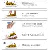 JAN & JUL Machine Washable Knit Shoes | Breathable Light-Weight Sneakers (Baby/Toddler/Little Kid)(Graphic Knit Shoes: Triceratops)