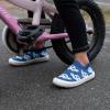 JAN & JUL Machine Washable Knit Shoes | Breathable Light-Weight Sneakers (Baby/Toddler/Little Kid)(Graphic Knit Shoes: Turtle)
