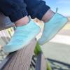 JAN & JUL Machine Washable Knit Shoes | Breathable Light-Weight Sneakers (Baby/Toddler/Little Kid)(Jelly Jumper Flow Shoes: Mint)