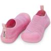 JAN & JUL Machine Washable Knit Shoes | Breathable Light-Weight Sneakers (Baby/Toddler/Little Kid)(Jelly Jumper Flow Shoes: Pretty Pink)