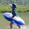 JAN & JUL Quick Dry Sun-Hat with Neck Flap for Swimming Boys’ Beach Hat(Dinoland)