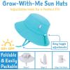 JAN & JUL Quick Dry Sun-Hat with Neck Flap for Swimming Boys’ Beach Hat(Jungle Friends)