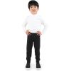 JAN & JUL Thermal Base Layer Pant for Toddlers and Kids(Black)
