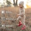JAN & JUL Thermal Base Layer Pant for Toddlers and Kids(Black)