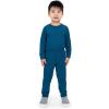 JAN & JUL Thermal Base Layer Pant for Toddlers and Kids(Deep Blue)