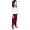 JAN & JUL Thermal Base Layer Pant for Toddlers and Kids(Mulberry)