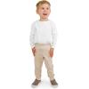 JAN & JUL Thermal Base Layer Pant for Toddlers and Kids(Oatmeal)