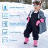 JAN & JUL Toasty-Dry Water-Resistant Winter Boots for Toddlers(Toasty-dry: Heather Grey)