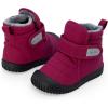JAN & JUL Toasty-Dry Water-Resistant Winter Boots for Toddlers(Toasty-dry: Wildberry)