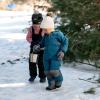 JAN & JUL Toasty-Dry Waterproof Insulated Snow Bib Pants for Kids(Deep Blue)