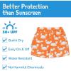 JAN & JUL UV Swim Shorts and Long Sleeve UV Shirt for Toddlers(Swim Shorts: Crabby Crab)