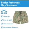 JAN & JUL UV Swim Shorts and Long Sleeve UV Shirt for Toddlers(Swim Shorts: Jungle Safari)