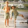 JAN & JUL UV Swim Shorts and Long Sleeve UV Shirt for Toddlers(Swim Shorts: Jungle Safari)