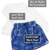 JAN & JUL UV Swim Shorts and Long Sleeve UV Shirt for Toddlers(Swim Shorts: Manta Ray)