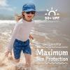 JAN & JUL UV Swim Shorts and Long Sleeve UV Shirt for Toddlers(Swim Shorts: Manta Ray)
