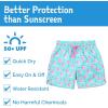 JAN & JUL UV Swim Shorts and Long Sleeve UV Shirt for Toddlers(Swim Shorts: Watermelon)