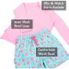 JAN & JUL UV Swim Shorts and Long Sleeve UV Shirt for Toddlers(Swim Shorts: Watermelon)