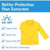JAN & JUL UV Swim Shorts and Long Sleeve UV Shirt for Toddlers(Uv Shirt: Mango)