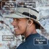 JAN & JUL Unisex Sun-Hats for Summer with UV Protection, Strap (Jasper: Army Green, M)