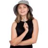 JAN & JUL Water Resistant Sun Hat with UV Protection and Neck Flap for Men and Women(Aqua Dry Xplorer: Grey)