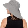JAN & JUL Water Resistant Sun Hat with UV Protection and Neck Flap for Men and Women(Aqua Dry Xplorer: Grey)
