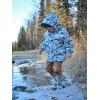 JAN & JUL Waterproof Fleece Lined Rain Jacket, Raincoat for Kids(Fleece-lined: Bear)