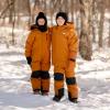 JAN & JUL Waterproof Insulated Snow Suit for Toddlers and Kids(Toasty-dry Snow Suit: Cinnamon)