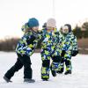 JAN & JUL Waterproof Insulated Snow Suit for Toddlers and Kids(Toasty-dry Snow Suit: Neon Peaks)