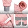 JAN & JUL Waterproof Insulated Snow Suit for Toddlers and Kids(Toasty-dry Snow Suit: Prairie Flowers)