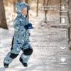 JAN & JUL Waterproof Insulated Snow Suit for Toddlers and Kids(Toasty-dry Snow Suit: Wolf and Bear)